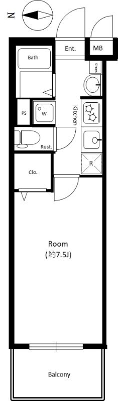 プレステージ綾瀬 間取り