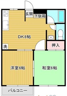 アビタシオンM 間取り図
