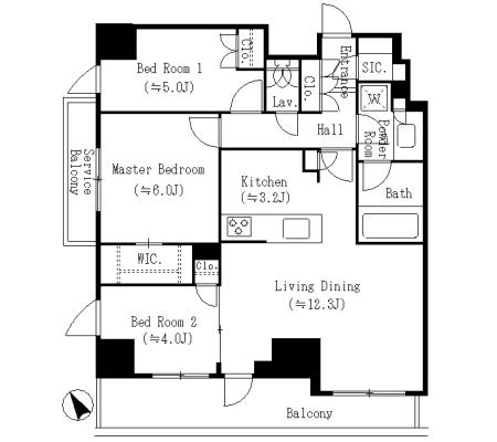 クレアーレ船堀 間取り