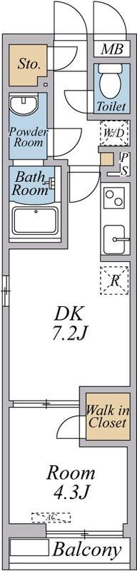 リブリ・北綾瀬 間取り
