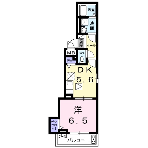 ベルレガーロ  間取り