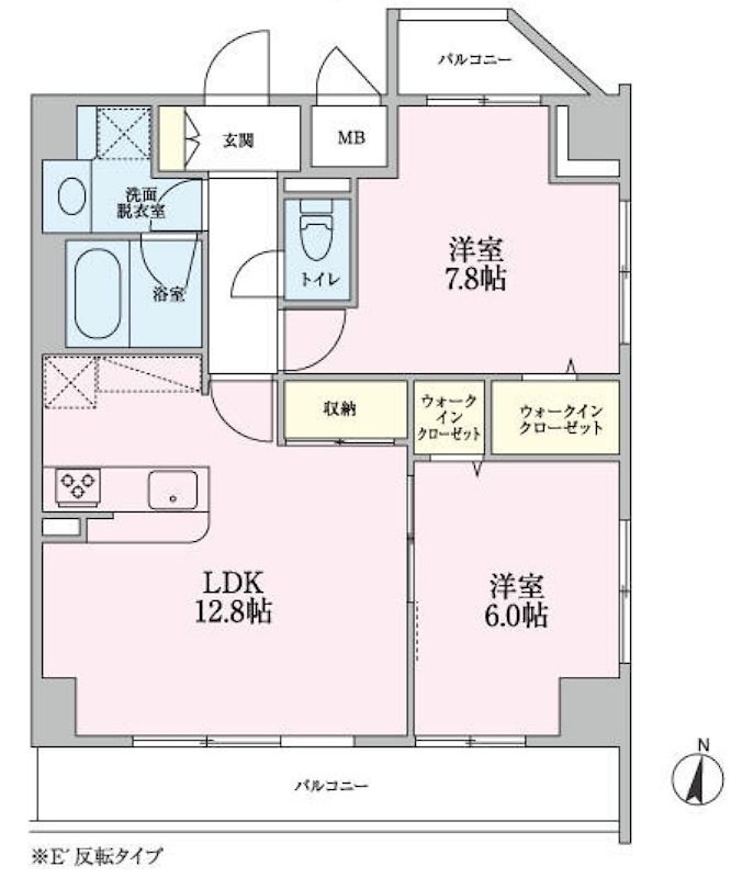 GranVeil-K 間取り