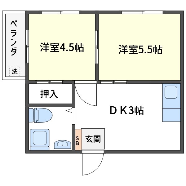 豊島リバーハイツ 間取り図