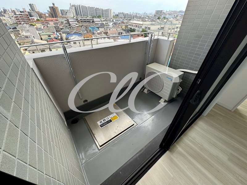 U COURT 西新井  ベランダ