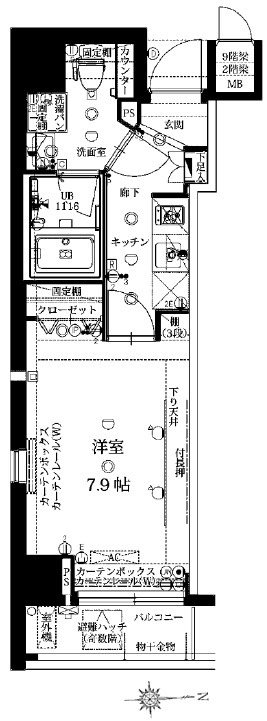プレスタイル入谷 間取り