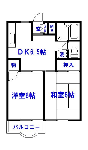 エリール２ 間取り