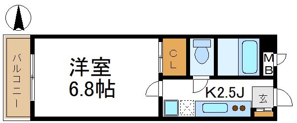 メゾンアカギ 間取り