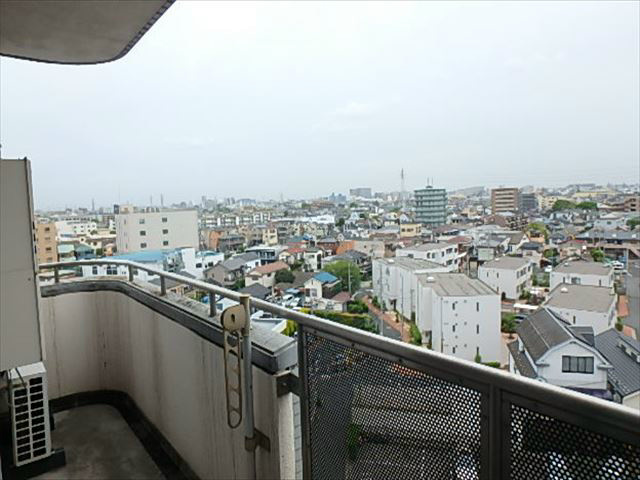 ヴェルジェ扇 ベランダ