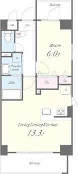 アルコバレーノ 間取り