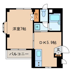 パイニーメゾン清澄 間取り図