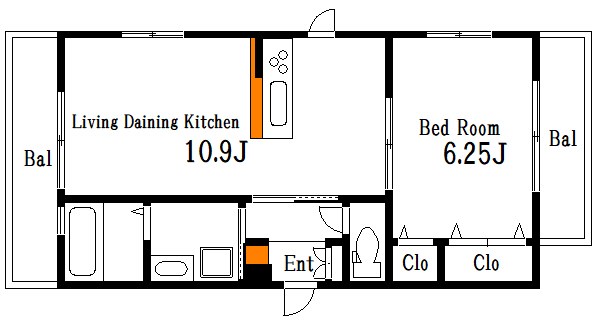 ビバーチェ  間取り