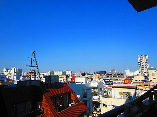 日暮里サニーコート ベランダ