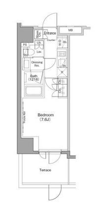 ザ・パークハビオ木場    間取り