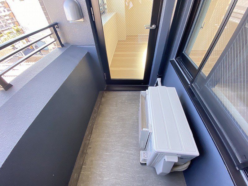 グランドヒルズ西大島 ベランダ