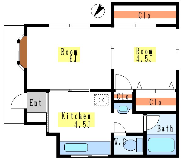 ＫＥＮ　LＥＡＤ豊洲  間取り