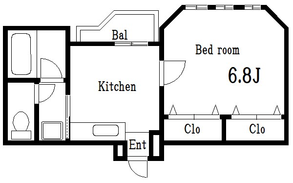 ルナパレス 間取り図
