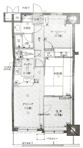メゾンドール錦糸町ツイン 間取り