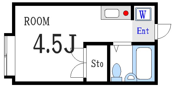 マキバハイツA 間取り