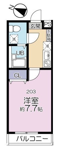 グランシャレー青砥 間取り