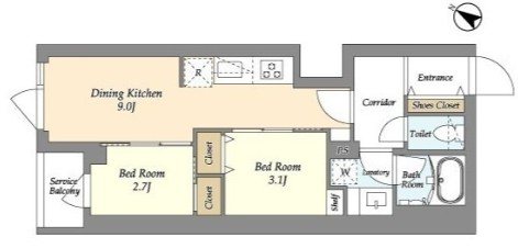 グランカーサ千駄木 間取り