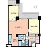 シテヌーブ北千住30　A棟 間取り