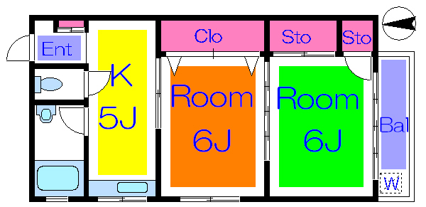 大山ビル  間取り