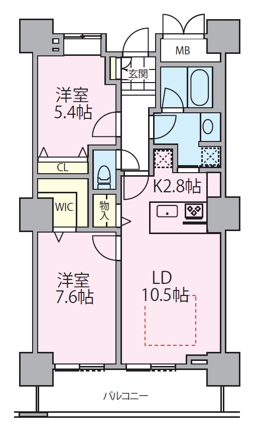 ロイヤルパークスタワー南千住 間取り図