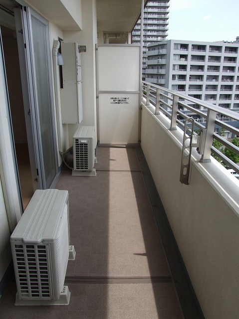 ロイヤルパークスタワー南千住 ベランダ