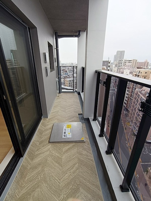 ザ・ライオンズフォーシア町屋 ベランダ