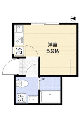 ラ・フォート梅島 間取り