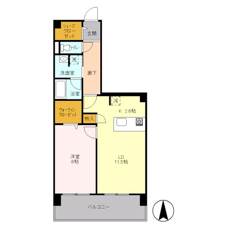 ロイヤルパークス梅島 間取り