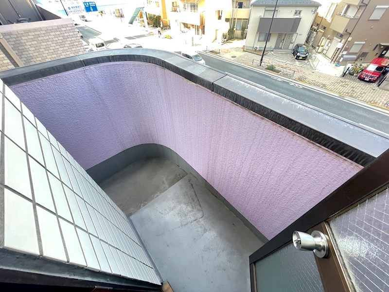 全観スカイハイツ ベランダ