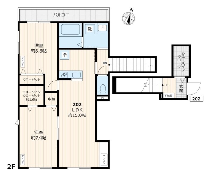 コートハウスN  間取り図
