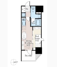 ザ・ライオンズフォーシア町屋 間取り図
