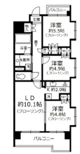 ザ・グランフォーリア西日暮里 間取り