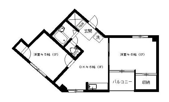 ラフィーネ松島  間取り