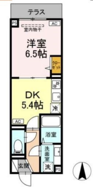 ルリアン北小岩Ⅲ 間取り