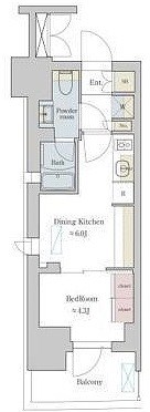 Brillia ist町屋 間取り