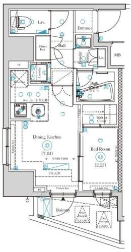 AXAS駒込アジールコート 間取り