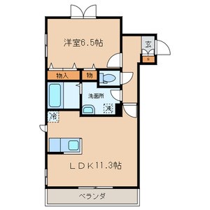 Maisond or KAMEARI EAST 間取り