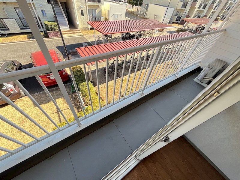 サンシティヒコタB-1 ベランダ