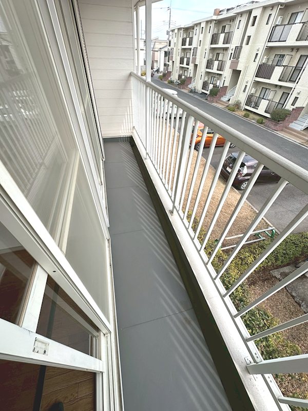 サンシティヒコタＣ-2 ベランダ