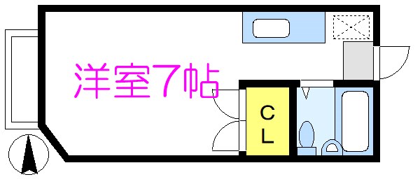 サンハイツⅢ 間取り