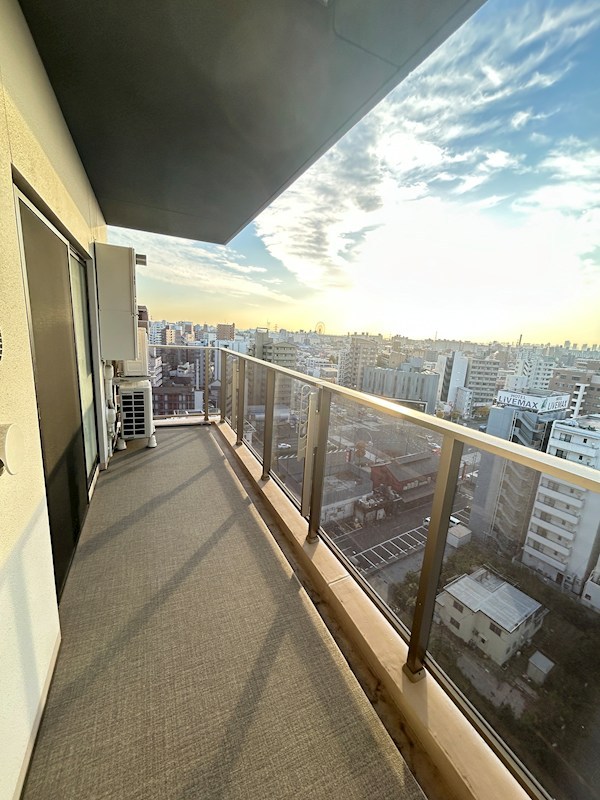 デュオフラッツ葛西 ベランダ