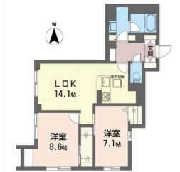 ディアコート西新井 間取り