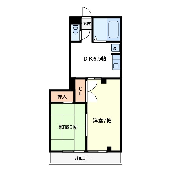 高山ハイツ 間取り
