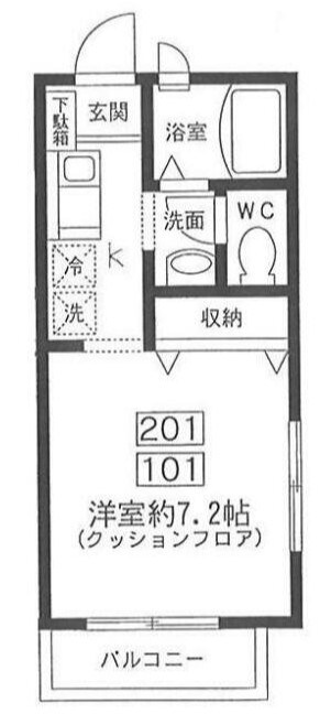 ドゥポンス 間取り