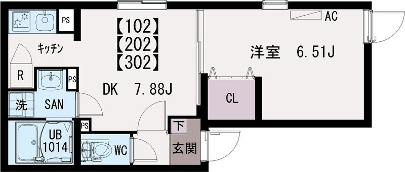 イクシオ竹ノ塚 間取り