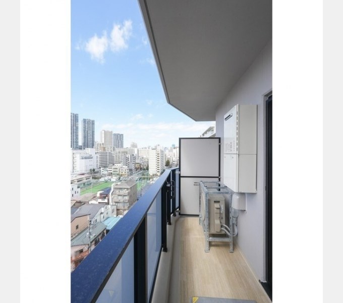 コンフォリア・リヴ豊洲キャナル ベランダ