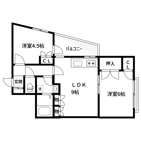 ＲＳメゾン四季 間取り